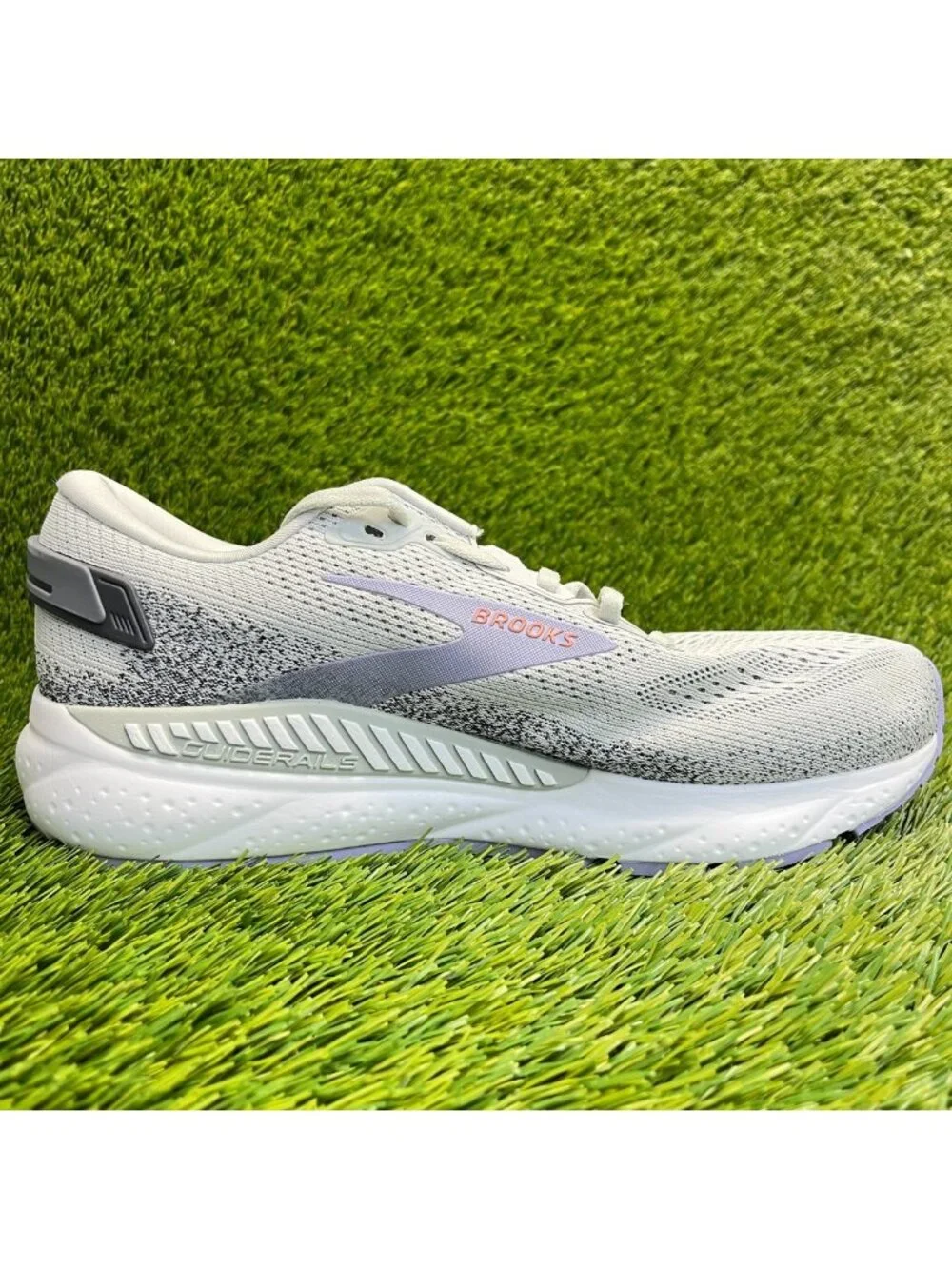 Brooks Ariel 24 GTS Women Size 10.5D Gray Purple Athletic Running Shoes Sneakers